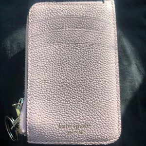 Authentic Kate Spade cardholder with key ring